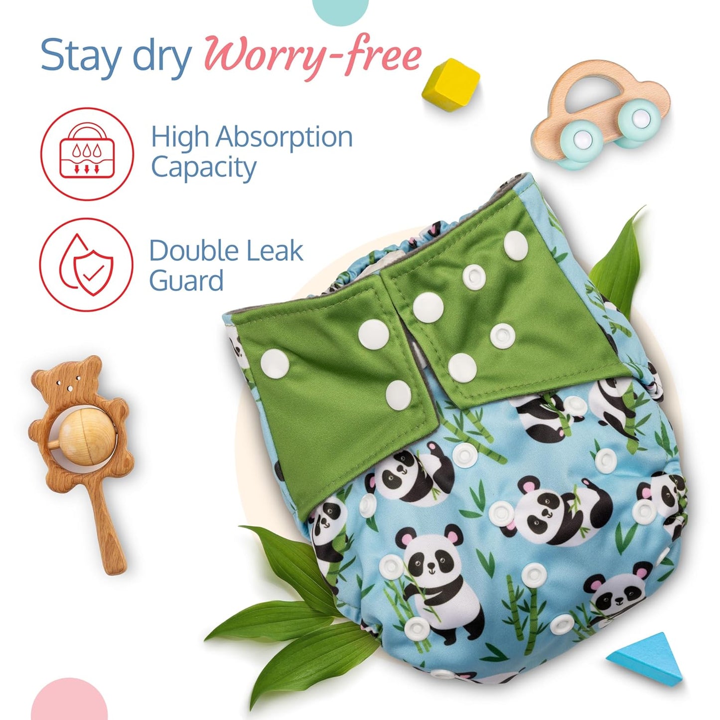 Reusable Anti-Rash Baby Diaper