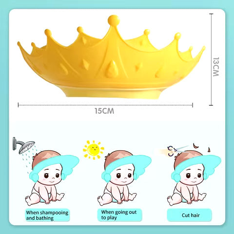 Baby Crown Shower Cap