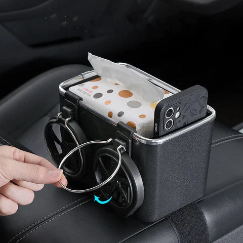 Adjustable Car Hand-Rest Storage Box