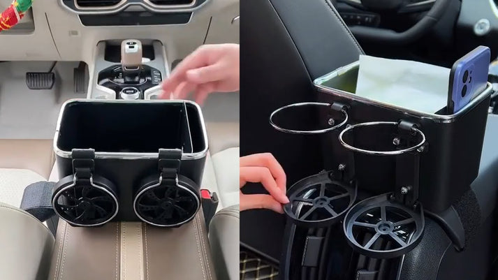 Adjustable Car Hand-Rest Storage Box