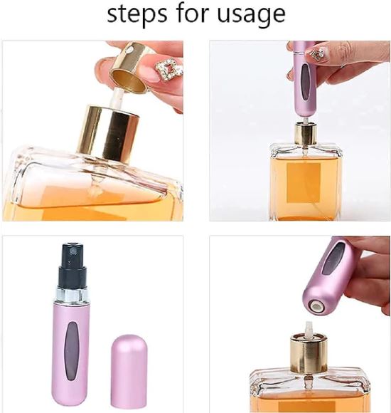 Portable Mini Refillable Perfume Empty Spray